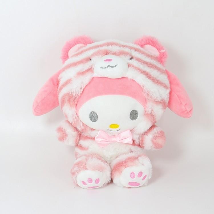 Adorable Tiger Kuromi My Melody Cinema Roll Pudding Dog Plush Toy Ultra Soft Short Plush Doll