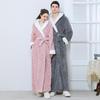 Vestaglia Invernale con Cappuccio per Uomo Morbida Lunga Vestaglia da Bagno con Cappuccio Accogliente Calda Vestaglia da Bagno Morbida Vestaglia da Spa con Tasche Camicia da Casa da Uomo Vestaglie Morbide in Pile