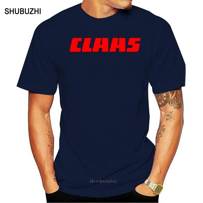 Family T Shirts O-Neck Men Short Sleeve Best Friend New Claas Tractor Agriculture Logo Men Black T-Shirt Size S 3XL Shirts