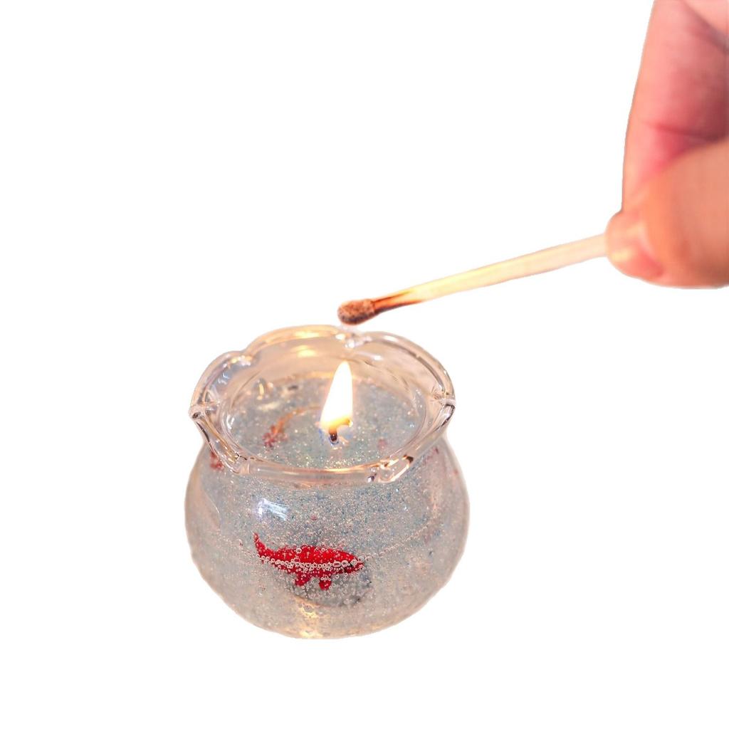 Bubble Fish Tank Goldfish Scented Candle Gift Fragrance