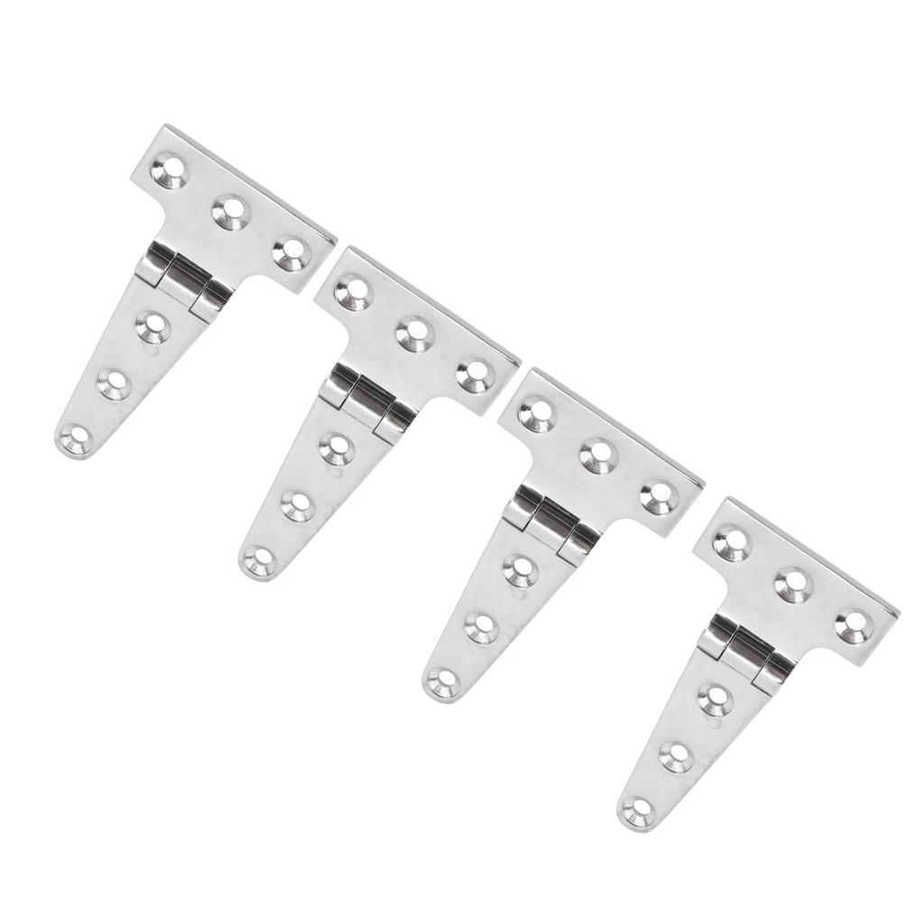 4ks Heavy Duty Marine Grade T Závěs 316 Nerezová ocel Universal Fit Poklop dveří T Závěs pro