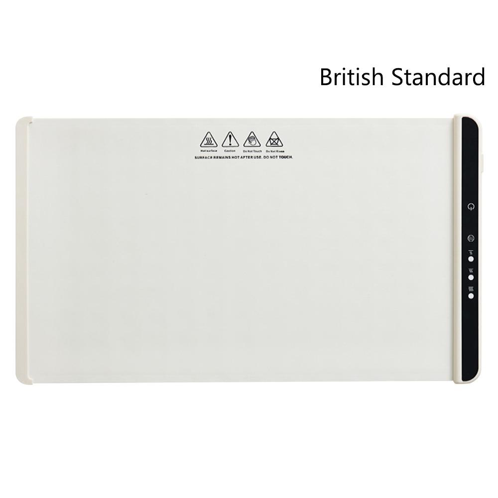 Fast Heating Food Electric Warming Tray Foldable Silicone Food Warmer Plate Keeps Food Hot Constant