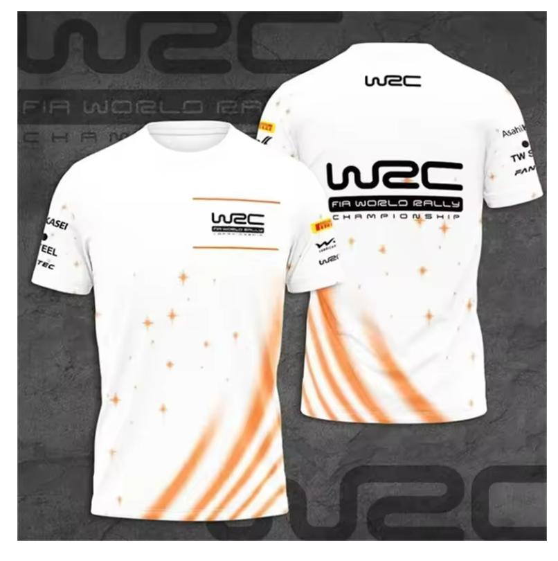 Rally Fans Jersey Men's Children WRC Breathable T-Shirts 3D Print Men Women Summer Oversized Fashion T Shirt Kids Tees Tops