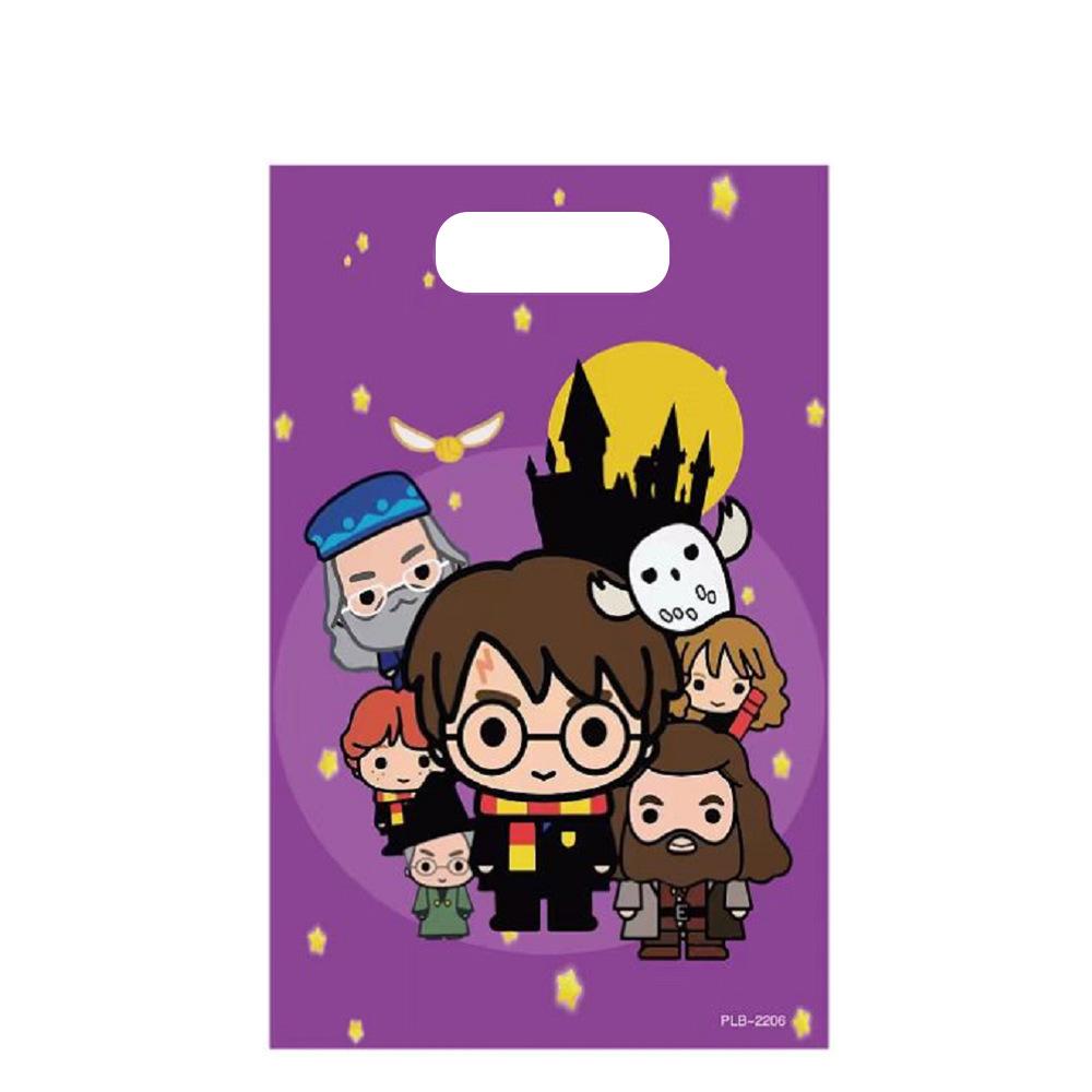 Harry Potter Birthday Party Supplies Disposable Cutlery Paper Plates Paper Cups Tissue Boys Decorating Birthday Arrangements