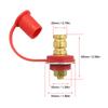 Battery  Terminal Battery  Post Easy To Install Easy Access Prevent Cables Crossing for Car RV Truck