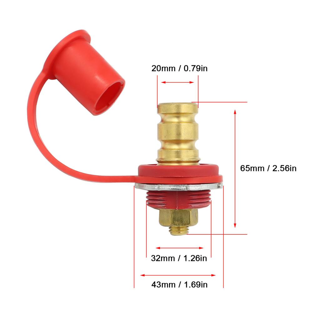 Battery  Terminal Battery  Post Easy To Install Easy Access Prevent Cables Crossing for Car RV Truck