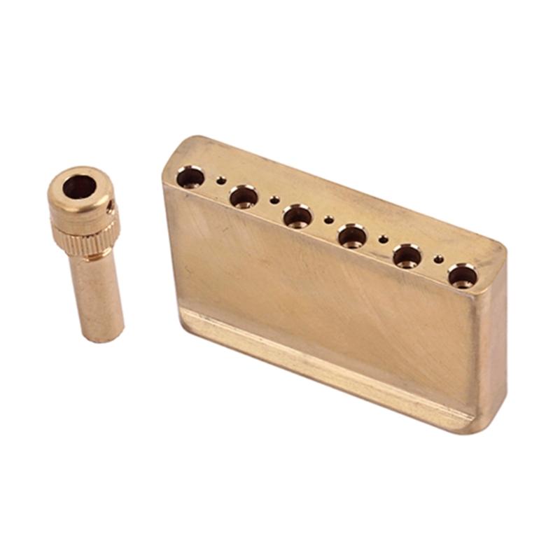 Brass Tremolo Block, Single Rock System 63mm Guitar Accessories Suitable for /SQ Guitar Tremolo Bridge Set