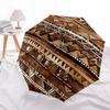 1pc Abstract Tribal Patterns Pattern Practical Umbrella, Fashionable, Personalized, High-Value Folding Umbrella, a Must-Have for Summer, 8-Rib Durable