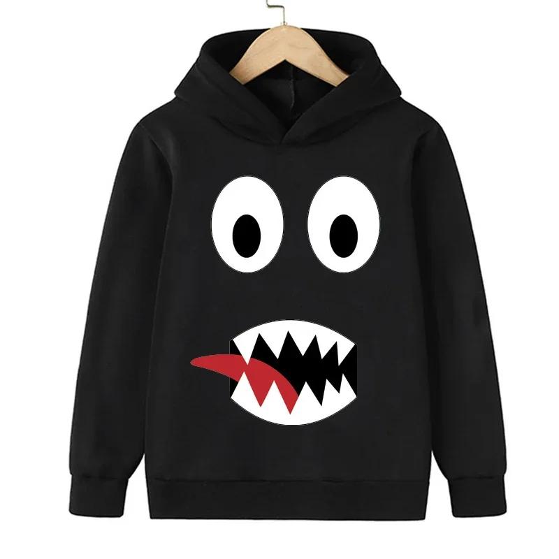 2025 Mikiny Svetr Rainbow Friends Podzim Zima Fleece Děti Dívky Chlapci Dítě Batole Kojenecké Oblečení Vánoční Dárek Mikiny