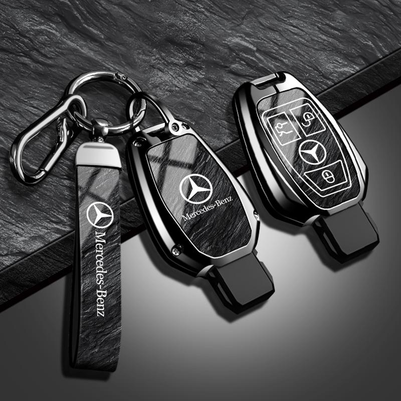 Zinc Alloy Car Key Protector Key Case Cover Shell For Mercedes Benz B C E Class GLS GLA GLK GLC CLA AMG W204 W205 W212 W463 W176