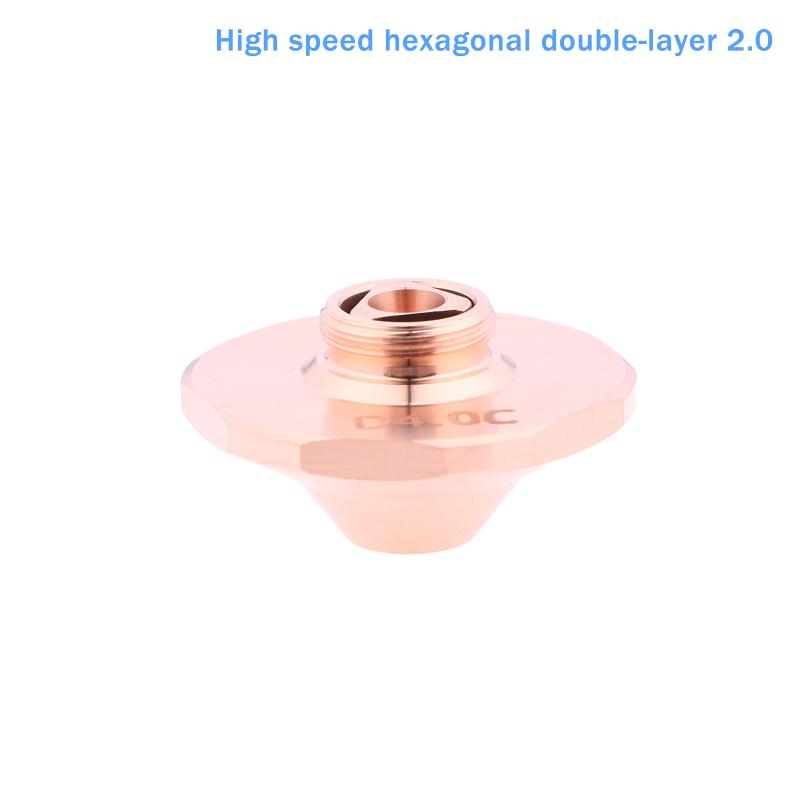 High Speed Sp-S Laser Nozzle High Quality D28Mm Caliber 1.0-4.0 For Wsx Raytools Bm06K Fiber Laser Head Consumables