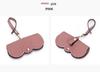 Women's Genuine Leather Sunglasses Case - Cute, Portable, New Ins Style Storage Bag
