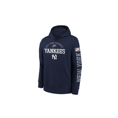 Nike X Felpa con Cappuccio MLB New York Yankees Pile con Cappuccio Felpe per Bambini 3Z3B7NMB5-NYY