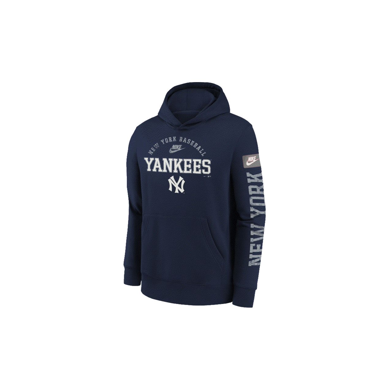 Nike X Толстовка MLB New York Yankees Флисовая с капюшоном Детские толстовки 3Z3B7NMB5-NYY S