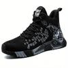 High Top Protective Safety Shoes Men Steel Toe Work Shoes Men Women Work Safety Boots Anti Smash Safety Indestructible WorkBoots