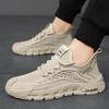 Summer new 2025 casual breathable fly-woven sports shoes men's outdoor wear-resistant youth running shoes trendy shoes men