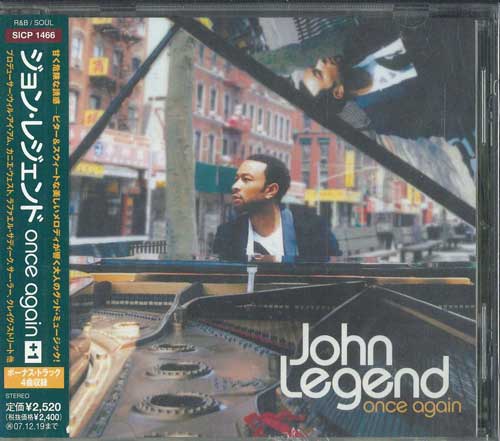 

CD JOHN LEGEND - Once Again +1 SICP1466PROMO SONY Japan Obi Rap & Hip-Hop/R&B Used