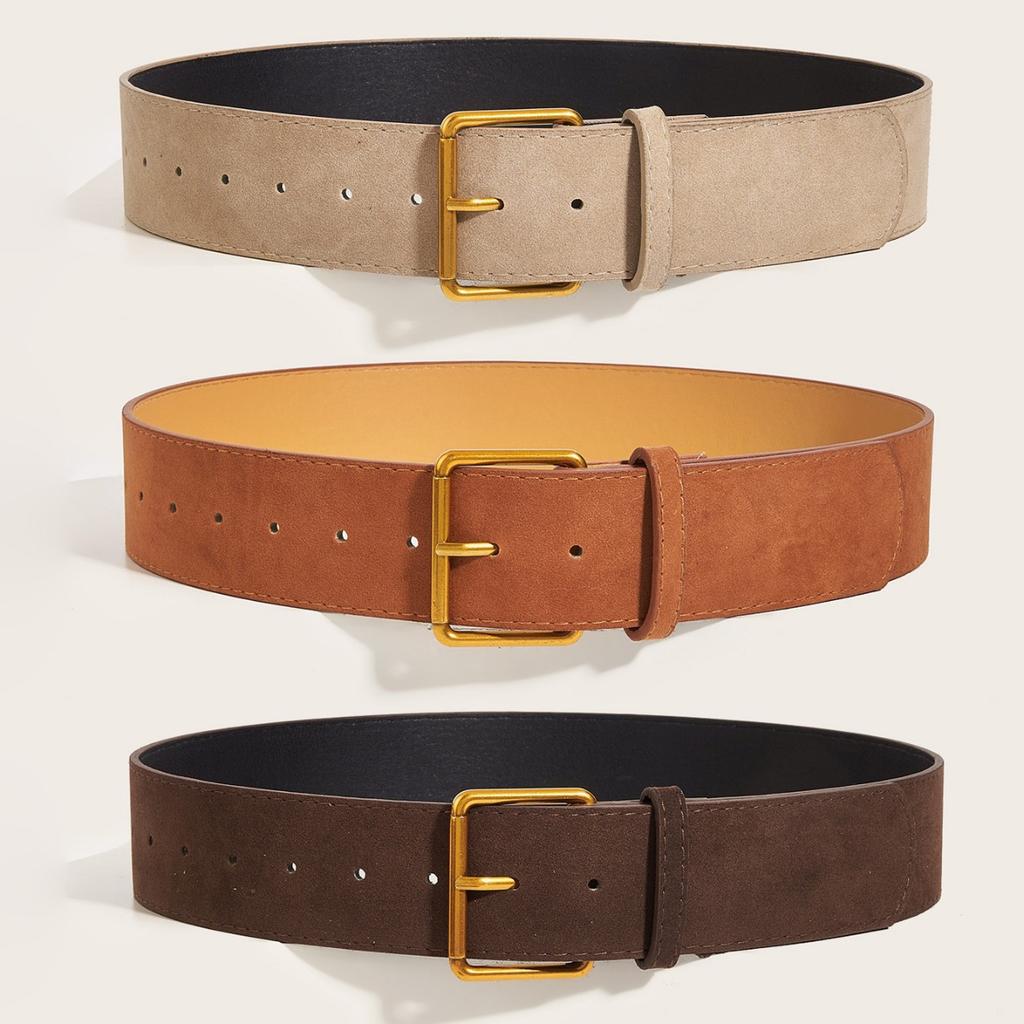 Wide Version Belt Women's Waist Matching Skirt Temperament Belt Casual Belt