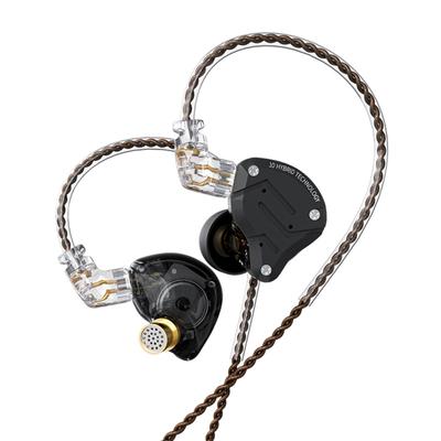 KZ ZS10 Pro 3,5 χιλιοστά ενσύρματα ακουστικά μέσα στο αυτί 1DD+4BA Hybrid HiFi Music Earphone Sports Headset 2pin