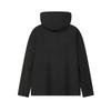 WHITE Fleece Lined Thermal Fashion Minimalist Style Classic Basic Athleisure Versatile Comfortable Hooded Woven F61M543701FBK
