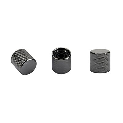 3Pieces Metal Volume Tone Dome Knob Cap Guitar Potentiometer Speed Control Knobs