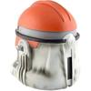 Casque de Clone Trooper, Masque Facial de Casque Dessin Animé Accessoires de Costume, Masque Facial d'Halloween Casque en PVC Film