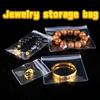 10-200Pcs Jewelry Storage Bag Anti-Oxidation Transparent Jewelry Organizer for Earring Necklace Bracelet Ring Holder Ziplock Bag