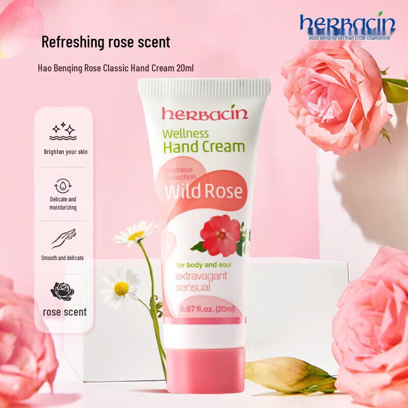 Herbacin Rose Hand Cream Duo