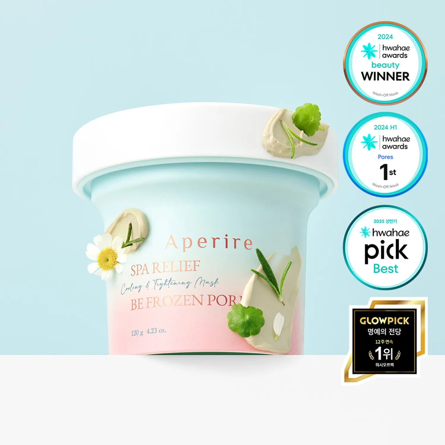 Aperire Spa Relief Be Frozen Pore Mask 120g 120g