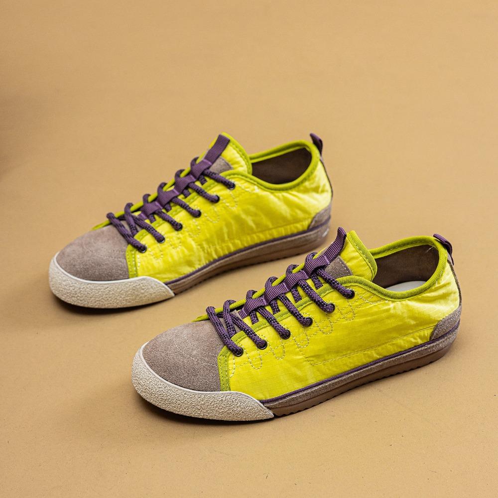 Frühling Sommer Freizeitschuhe Damen Sneaker Retro-Stil Weich Bequem Bunt Damen Leinenschuhe Atmungsaktiv