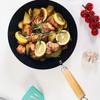 Non-stick Small Cast Iron Wok Universal Pot Durable Frying Pan  Single