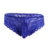 Sexy Herren-Dessous, Sissy-Höschen, geschlossen, schwuler männlicher Blumenspitze, durchsichtig, Jockstraps, Ausbuchtungsbeutel, Slips, Bikini-Unterwäsche