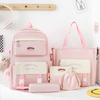 Primary School Girl Junior High School Student Cute Color Blocking Backpack High School Student College Student Backpack