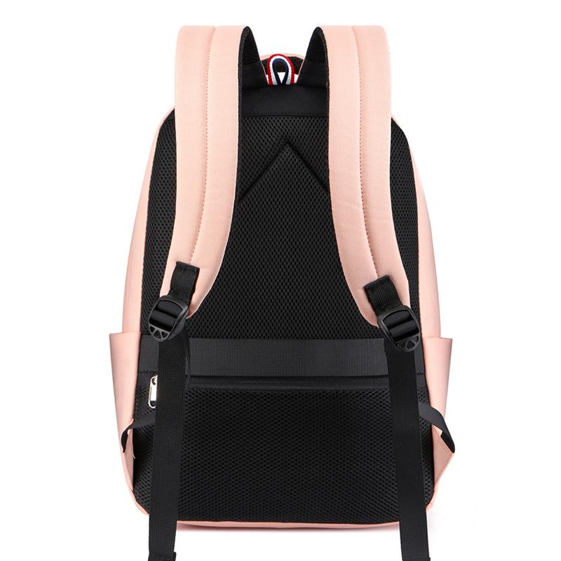 Schoolbag new trend casual backpack computer bag Korean version fashion backpack middle school student schoolbag Korean version sports bag