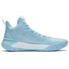 New LiNing Liren 3 Lakes Cushioning Anti Slip And Wear Resistant Mid Top Basketball Shoes Light Blue ABAS089-4