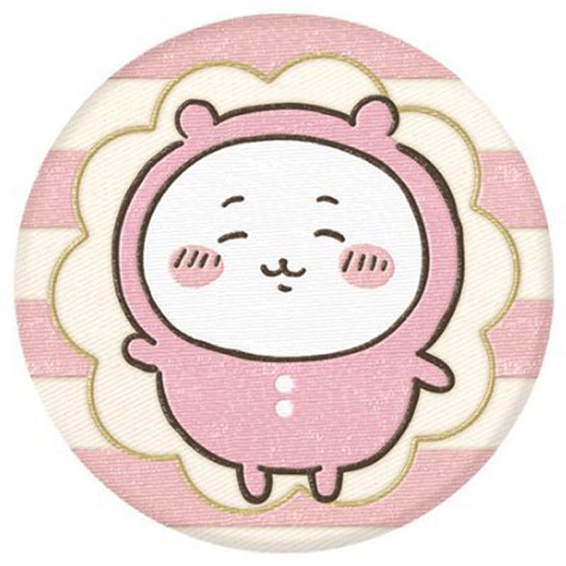 Jiikawaii Hachi Usagi Mirror Keychain Pendant Badge