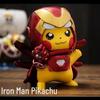 Pikachu Iron Man Marvel Avengers Dashboard Figurine