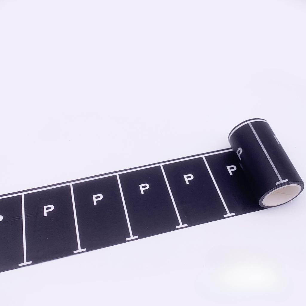 Road Railway Track Road Tape Children's Traffic DIY Washi Tape