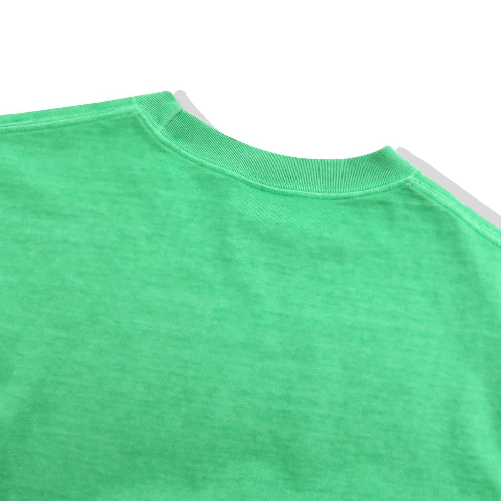 Illuminate Oversized Pig-Dyed T-Shirt - Light Green