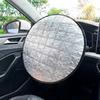 Foldable Auto Steering Wheel Sheath Aluminum Foil Steering Wheel Cover  Car Interior Accessories