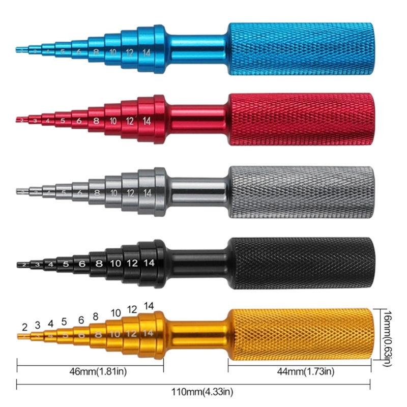 Universal 2-14mm Lagerabzieher Werkzeug Lager Ausbauwerkzeug Demontagewerkzeug Für Motorrad Drohnen Mechanische Teile