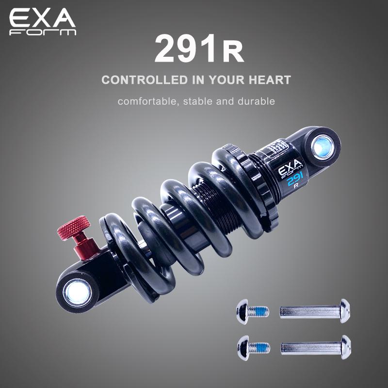 

EXA Form Rear Shock Absorber 291 R adjustable Suspension Spring KS Downhill MTB Bike 125 150 165 190 mm electric scooter 150mmx24x24-350LBS