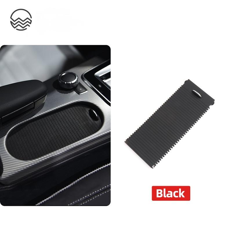 Car Center Console Cover Slide Roller Central Control Armrest Curtain Water Cup Drinks Holders For Mercedes Benz SLK SLC W172