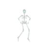 90cm Halloween Luminous Skeleton Hanging Flexible Joints Skeleton Outdoor Crazy Scary Hanging Props