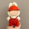 First And Second Generation Baby Clothes 17cm Doll Sitting Party Clothes Accessories Overalls