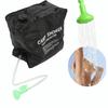 40L/10 Gallons Solar Camping Shower Bag Removable Solar Heated Water Bag  Traveling