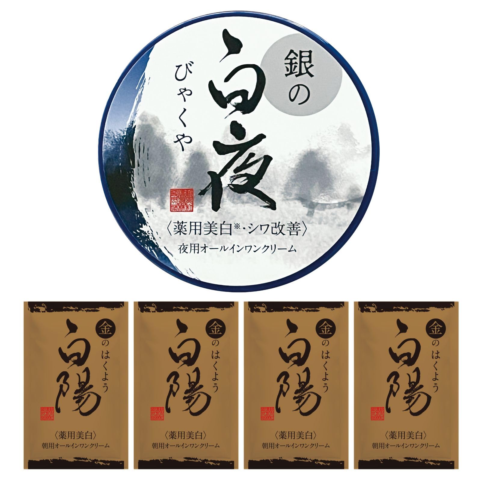 

cream Medicinal whitening Shin Yamato Chinese medicine Silver White Night 40g Niacinamide All-in-one [Quasi-drug]