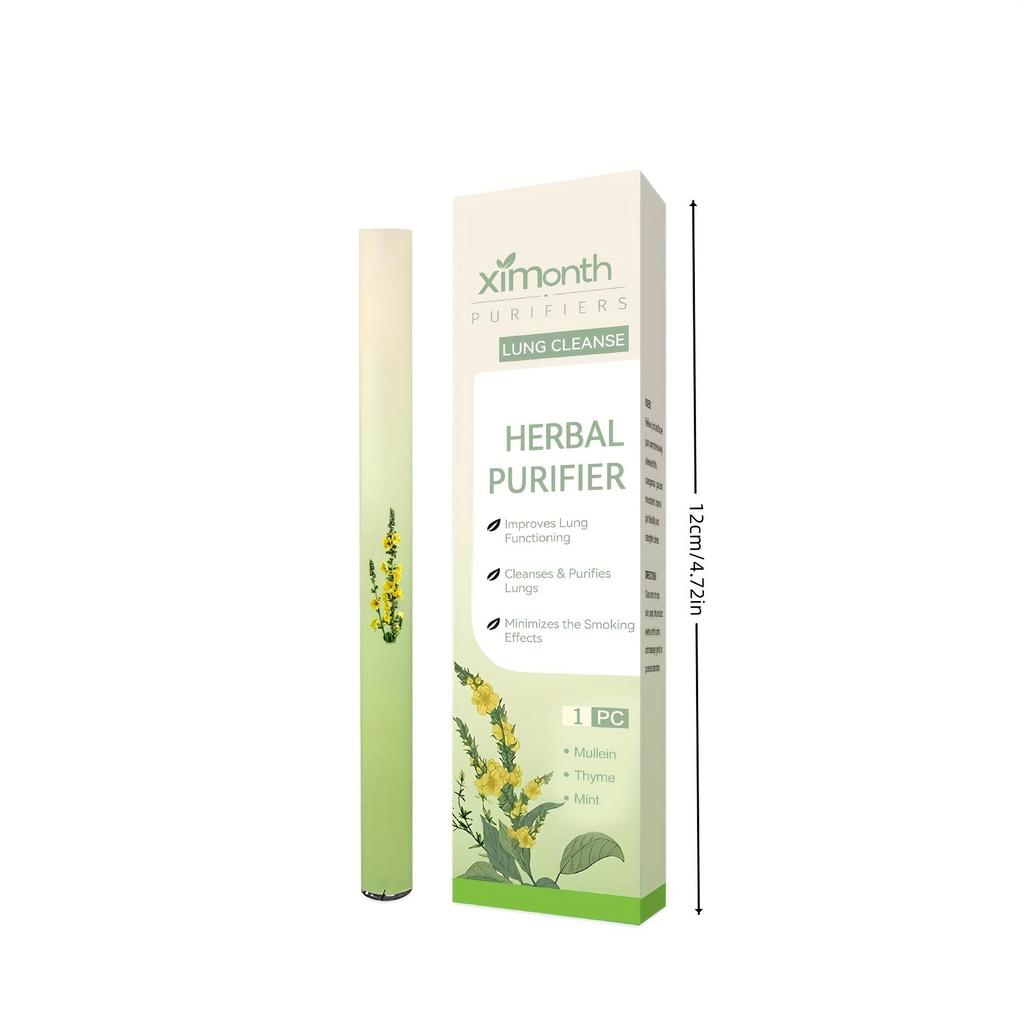 Purificatore Polmonare Erboristico Stick Detossificante Fegato Allevia Stanchezza da Guida Sonnolenza Menta Rinfrescante Olio Essenziale Barra Energetica