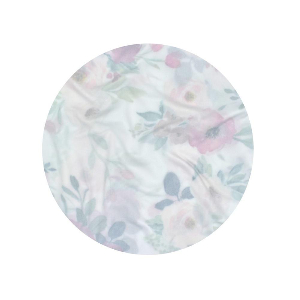 80*80cm  Multi-Functional Watercolor Printing Elastic Ultra-Flexible Towel Swaddle
