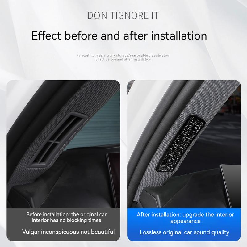 For BMW 5 Series i5 G60 2024 A- pillar Air Outlet Dust Cover Car A-pillar Front Door High Range Horn Loudspeaker Lid Sticker